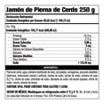 thumbnail image 2 of Jamón de Pierna Great Value 250 g, 2 of 5