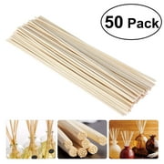 NUOLUX 50pcs Oil Diffuser Replacement Rattan Reed Sticks