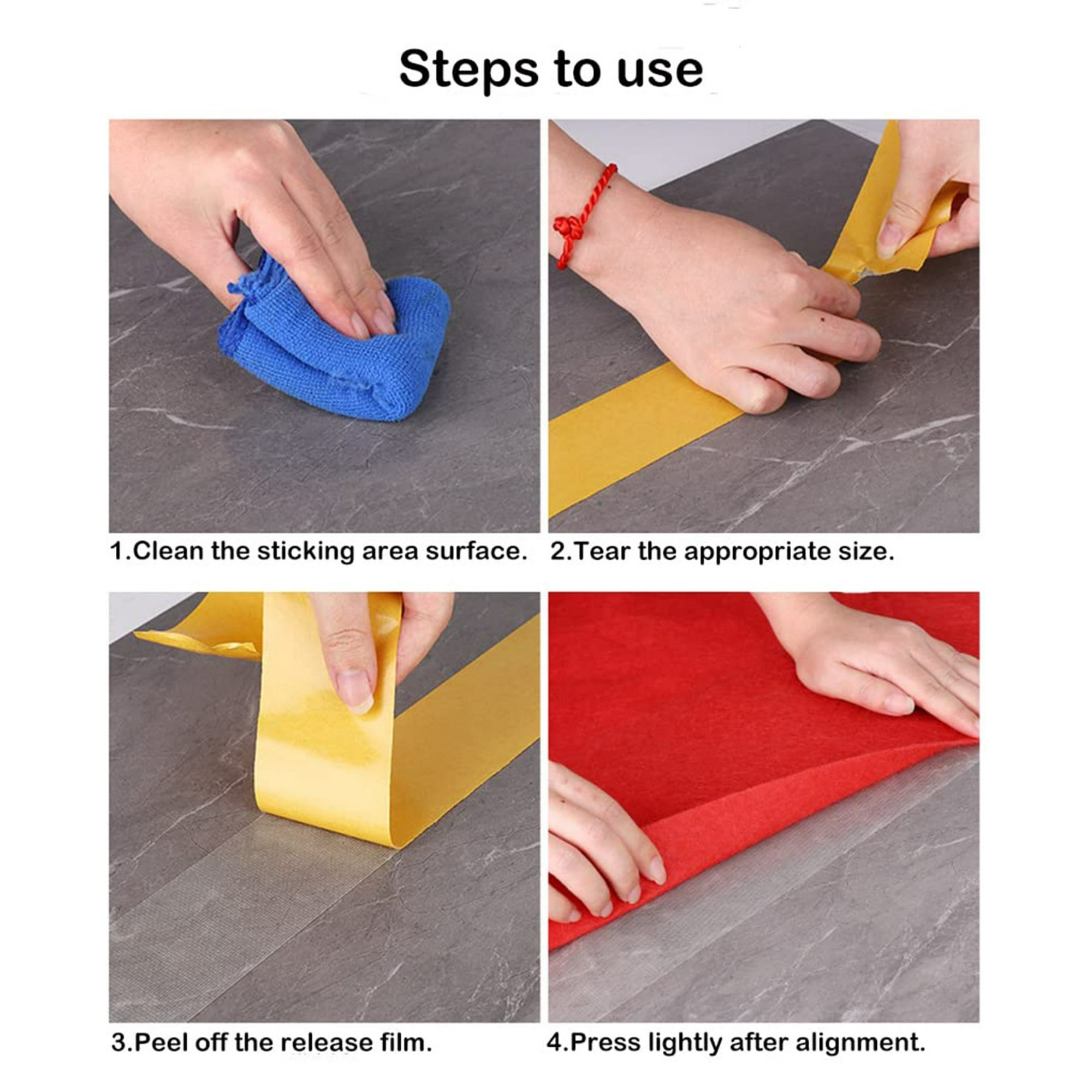 2 Rouleaux De Ruban Adhésif Double Face, Ruban Adhésif Transparent