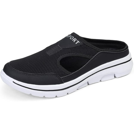 

Men s Slip On Mules Womens Lightweight Open Back Shoes Comfort Walking Shoes Breathable Slippers Closed Toe Slides