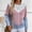 Pink, variant on Itsame Pullover Sweater Women Loose Button Crew Neck Sweaters Long Sleeve New Retro Relaxed Sweatertop Pink Size L
