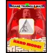 Puzzles and Games by Jay J Finn: Insane Triangle Maze - Hard Mode: Mind-Blowing Puzzle Activity Book For Adults! (Paperback)