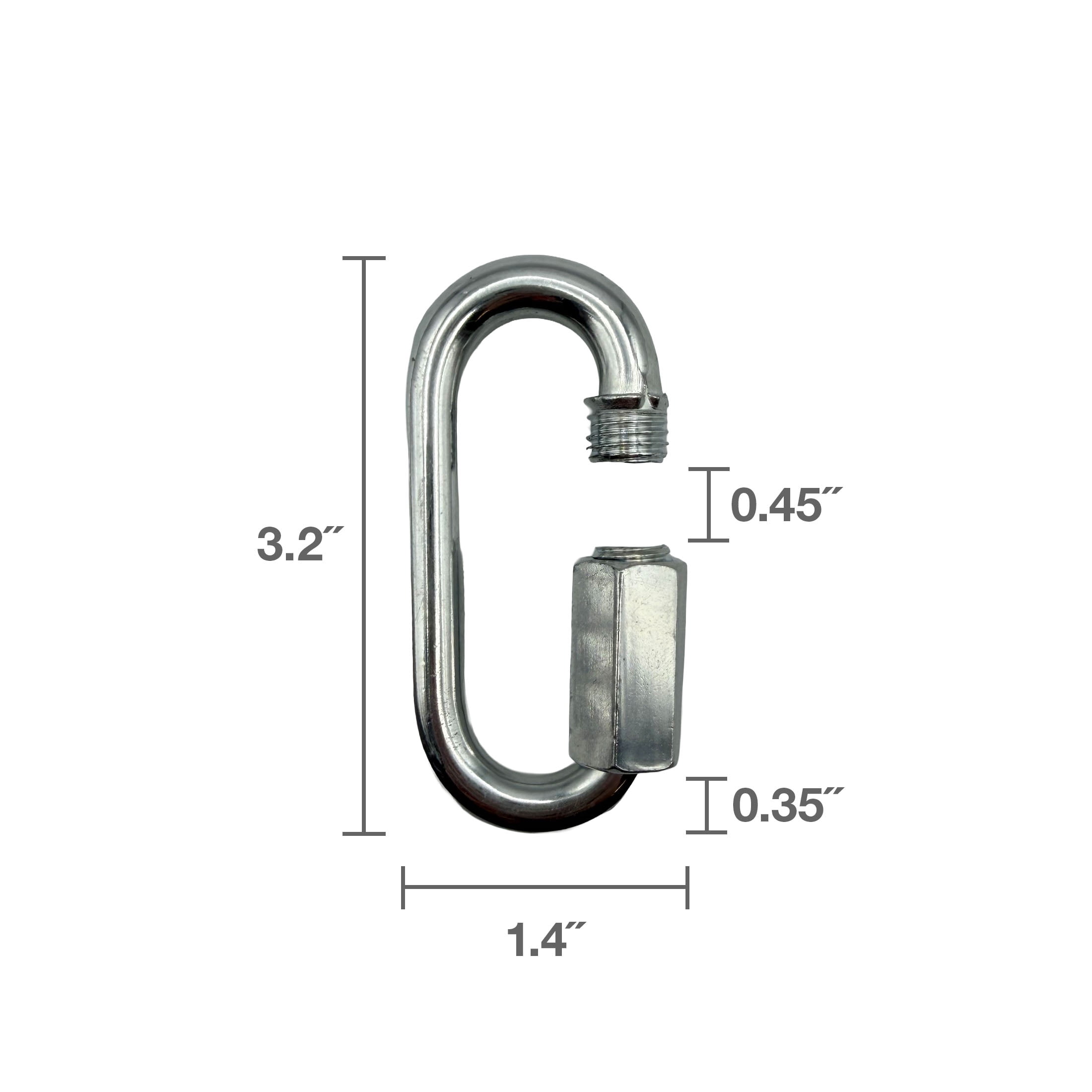 3/8" Quick Link, Zinc, Peerless Chain Company, #4721438