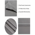 thumbnail image 6 of Thermal Curtains for Winter, Black Out Curtains Heat Insulation Energy Saving Bedroom And Kitchen Curtains Scandinavian Solid Colour Black Silk Curtains for bedroom 1pcs, 6 of 6
