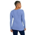 thumbnail image 7 of Healing Hands Women's Underscrub Soft Knit Melissa Longsleeve Scrub Tee with Breathable & Easy Care Fabric 5047, 7 of 7