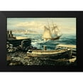 thumbnail image 2 of Coastal New England 14x11 Black Modern Framed Museum Art Print Titled - Boehme, Nicky, 2 of 5