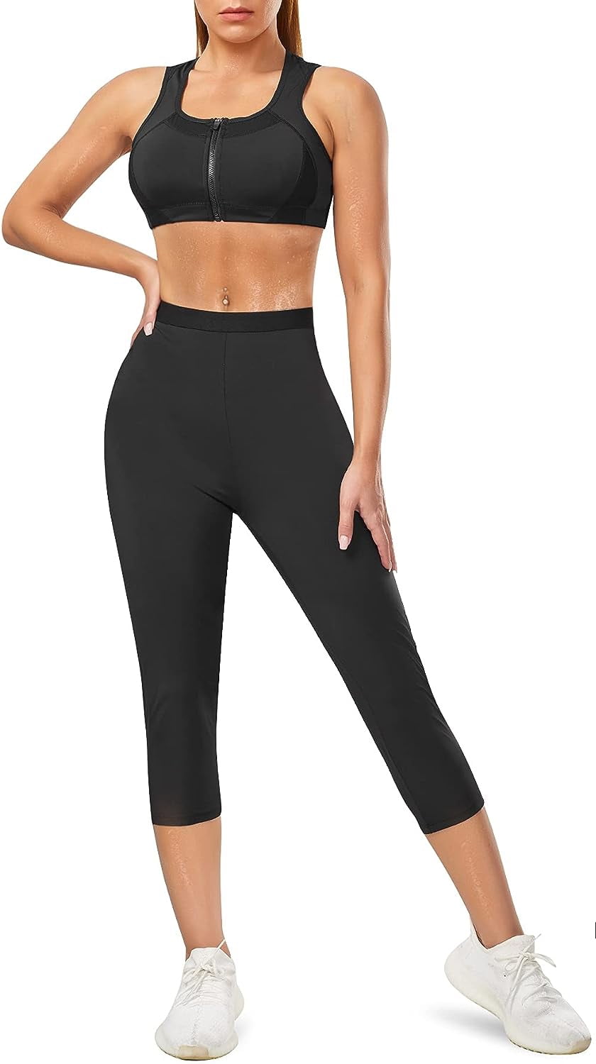 Junlan Waist Trainer Sauna Suit - Full Body Sweat Suit For Women