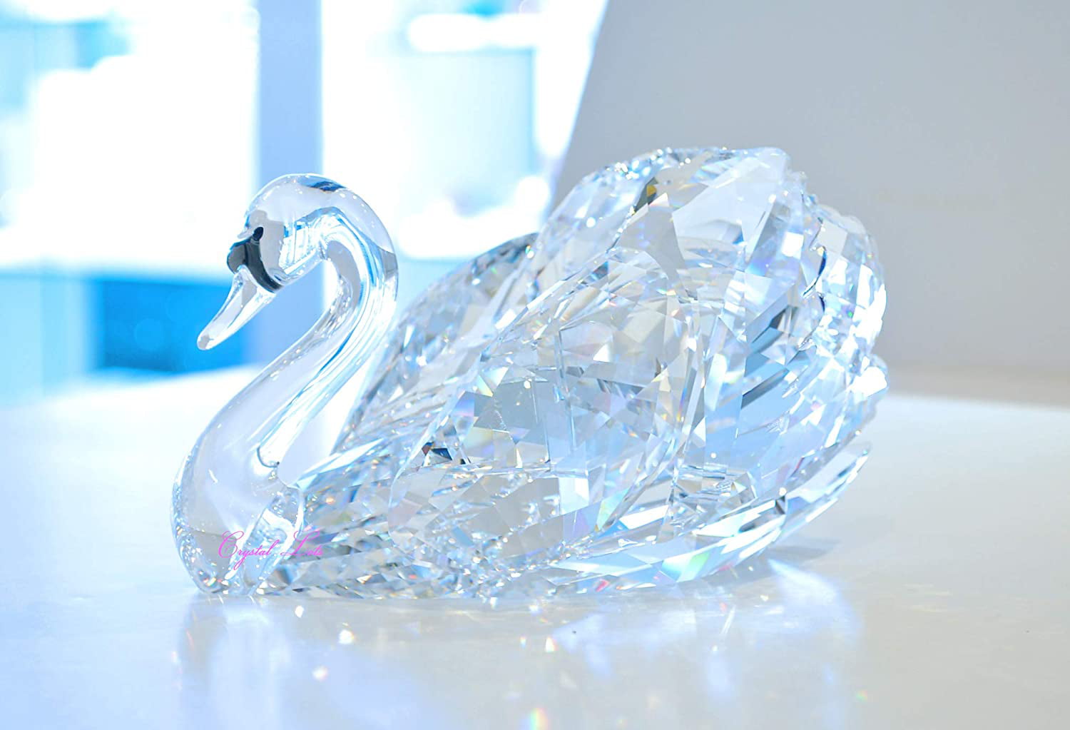Swarovski Crystal Figurine Graceful Swan - 5397895 - Walmart.com