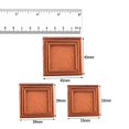 thumbnail image 5 of Juego de bandejas de almacenamiento para casa de muñecas, accesorios para juguetes, decoración de escenas para el hogar y la habitación. Cuadrado, 5 of 5