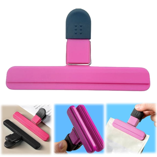 Food Clips 1 Pack Sealing Clip Plastic Sealing Clip Fresh Snack Tea Sealing Simple Sealing Clip Potato Chip Bag Clip Heavy Duty Bag Clip For Food Storage