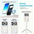 thumbnail image 4 of SKLYDDI Funda para iPhone 13 Pro Max con Diseño Floral, Compatible con MagSafe - 88, 4 of 7