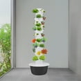 thumbnail image 3 of 165cm Height Growing Tower, 36-Plant Spots Hydroponic Indoor Vertical Garden Kit, Hydroponics Growing Tower, White and Black, for Balconies, Gardens, Farms, and School Laboratories, 3 of 12