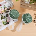 thumbnail image 6 of FELTECHELECTR  2 Pcs Plastic Bouquet Holders Wedding Bridal Floral Handle Bride Base Flower Bridesmaid Baby Green, 6 of 8