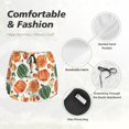 thumbnail image 5 of Running Shorts for Women, Autumn Pumpkins Workout Athletic Shorts with Pockets, Lounge Yoga Shorts Women, 5 of 7