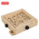thumbnail image 1 of Juego de laberinto de madera para niños y adultos, juego de rompecabezas clásico para jugar en grupo en el escritorio, pequeño,, 1 of 4