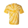 thumbnail image 3 of Dyenomite 200TT Solid Pinwheel Tie Dye T-Shirt - Gold, Large, 3 of 3
