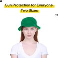 thumbnail image 2 of ORUYROP Unisex Washed Cotton Bucket Hat Summer Outdoor Cap, 2 of 6