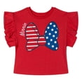 thumbnail image 2 of Disney Minnie Mouse Toddler Girls' 2-Piece T-Shirt and Shorts Set Minnie Red Blue, 2 of 5