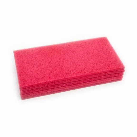 Nilfisk Scrubbing Pad,Red,PK5 997001