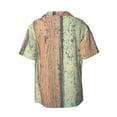thumbnail image 2 of Fotbe Hardwood print Short Sleeve Button Down Shirts for Men Casual Summer Beach Wrinkle Free Shirt-XX-Large, 2 of 7