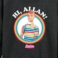thumbnail image 3 of Barbie the Movie - Hi Allan - Women's Lightweight French Terry Long Sleeve Shirt, 3 of 5
