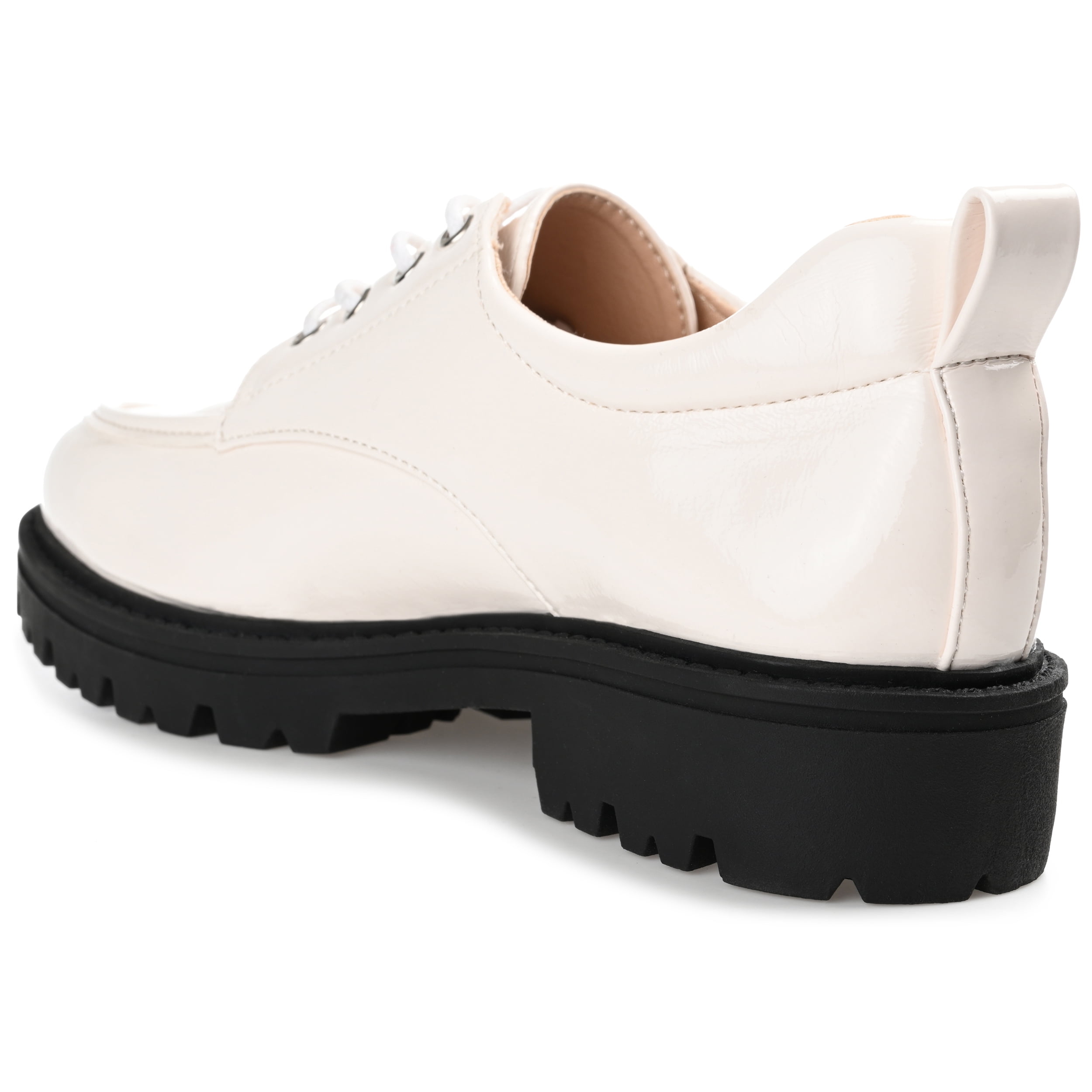 Journee Womens Zina Almond Toe Lace-up Oxford, Widths Available