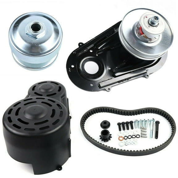 40 Series Torque Converter Kit 40 Series Go Kart Torque Converter Kit with A 1" Straight Crankshaft with 1/4" Key way for Go Kart 9HP-16HP Engines For Go Kart Torque Converter 40 Series Kit