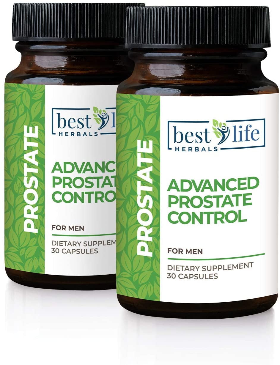 Advanced Prostate Control Supplement with Saw Palmetto for Men Experiencing Enlarged Prostate