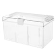 thumbnail image 5 of KAKOWELY Boîte de Rangement pour Cartes de baseball Boîte de Rangement pour Cartes de Collection Boîte en Acrylique pour Cartes de Jeu Boîte de Rangement Transparente Étui Rigide pour Cartes Organisateur de Cartes Portable, 5 of 5