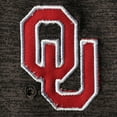 thumbnail image 4 of Men's Colosseum Black Oklahoma Sooners Down Swing Polo, 4 of 4