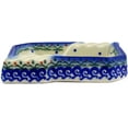 thumbnail image 3 of Polmedia Spring Flowers Polish Pottery Theme Ashtray, 3 of 6