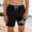 E-5Black, variant on FAOWME Kids Boys Swim Trunks Drawstring Elastic Waist Solid Color Comfortable Breathable Beach Shorts With Liner For Summer Pool Party Water Activities,Black,5-6 Years
