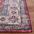 thumbnail image 3 of SAFAVIEH Tucson Crystal Traditional Machine Washable Runner, 2'6" x 8', Rust/Beige, 3 of 8