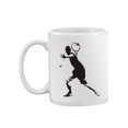 thumbnail image 2 of Black Tennis Player Shape Mug Unisex's -Image by Shutterstock, 2 of 4