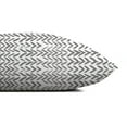 thumbnail image 4 of Creative Products Herringbone Print Gray 20 x 20 Indoor / Outdoor Pillow, 4 of 9