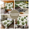 thumbnail image 6 of Sage Green Marble Large Tapestry for Bedroom Wall Hanging Tapestry,Gold White Geometric Hexagon Modern Ceiling Backdrop Tapestries Poster Blanket Wall Decor for Teens Room Living Room Dorm 100" x 59", 6 of 8