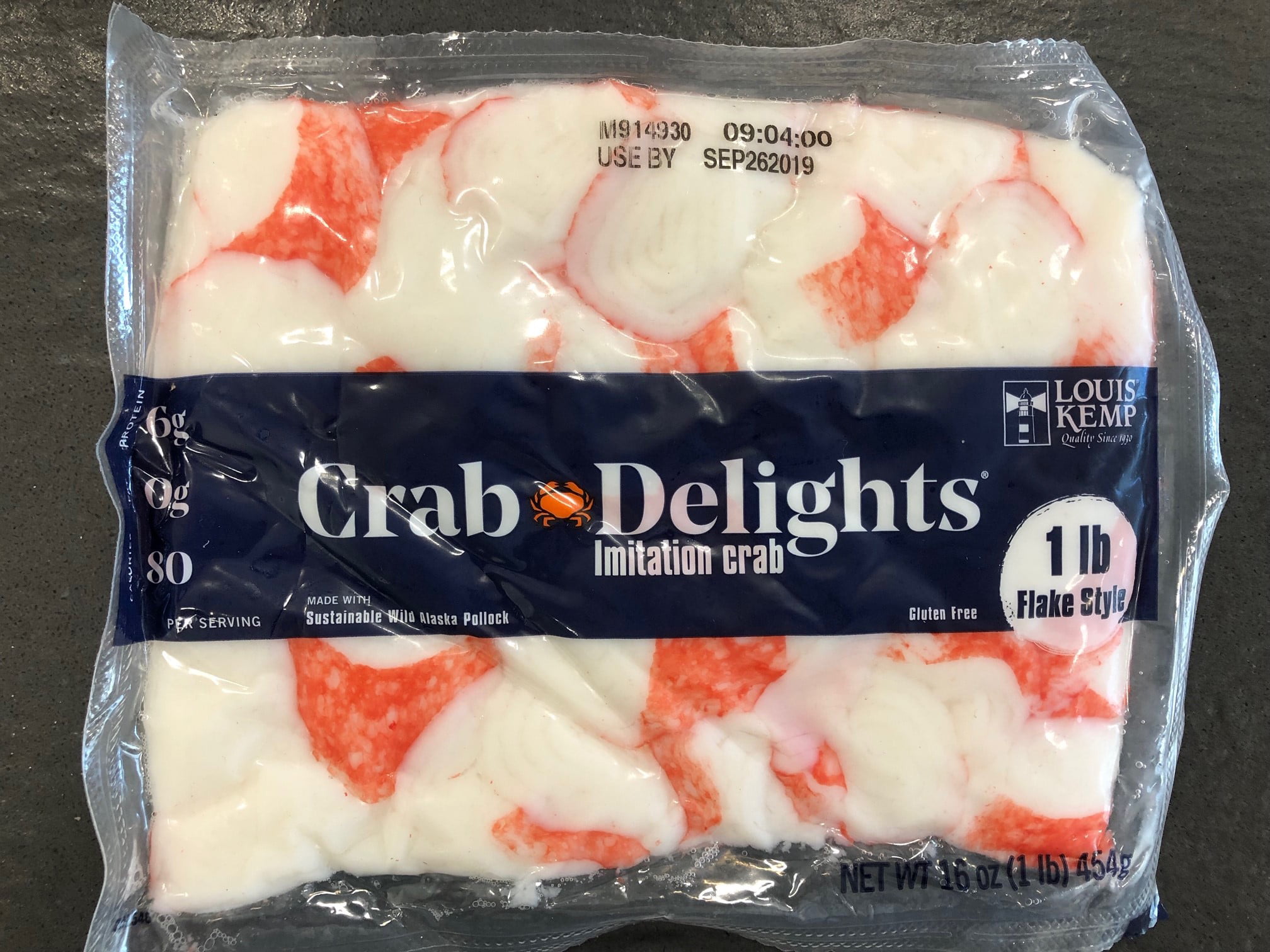Louis Kemp Crab Delights, Flake Style, 16 oz - 0