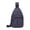 Dark Purple, variant on Women & Men Multi-Pocket Sling Crossbody Bag, Adjustable Water-Resistant Chest Backpack, Lightweight Casual Purse for Work Travel Outdoor Daily Use(Green/One Size)