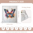 thumbnail image 2 of Decorative Chair Back Cover One Size x6 Chair Cover Dining Chair Slipcovers Chair Back Decoration Festival Chair Decoration Beautiful Colored Butterflies, 2 of 6