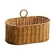 thumbnail image 3 of Cesta de almacenamiento tejida, maceta de jardín con asa, cesta colgante Simple para cocina, sala de estar, cesta de almacenamiento de cocina,, 3 of 9