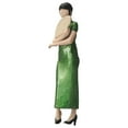 thumbnail image 3 of Figuras de personas artesanales Cheongsam chino para niña, adorno de mesa de arena, Resie pintado a mano, accesorios de escena DIY, 1:64, 3 of 9