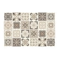 thumbnail image 4 of Walplus  Noor Light Brown Beige Mediterranean Wall Tile Stickers Peel and Stick 24pcs, 4 of 7