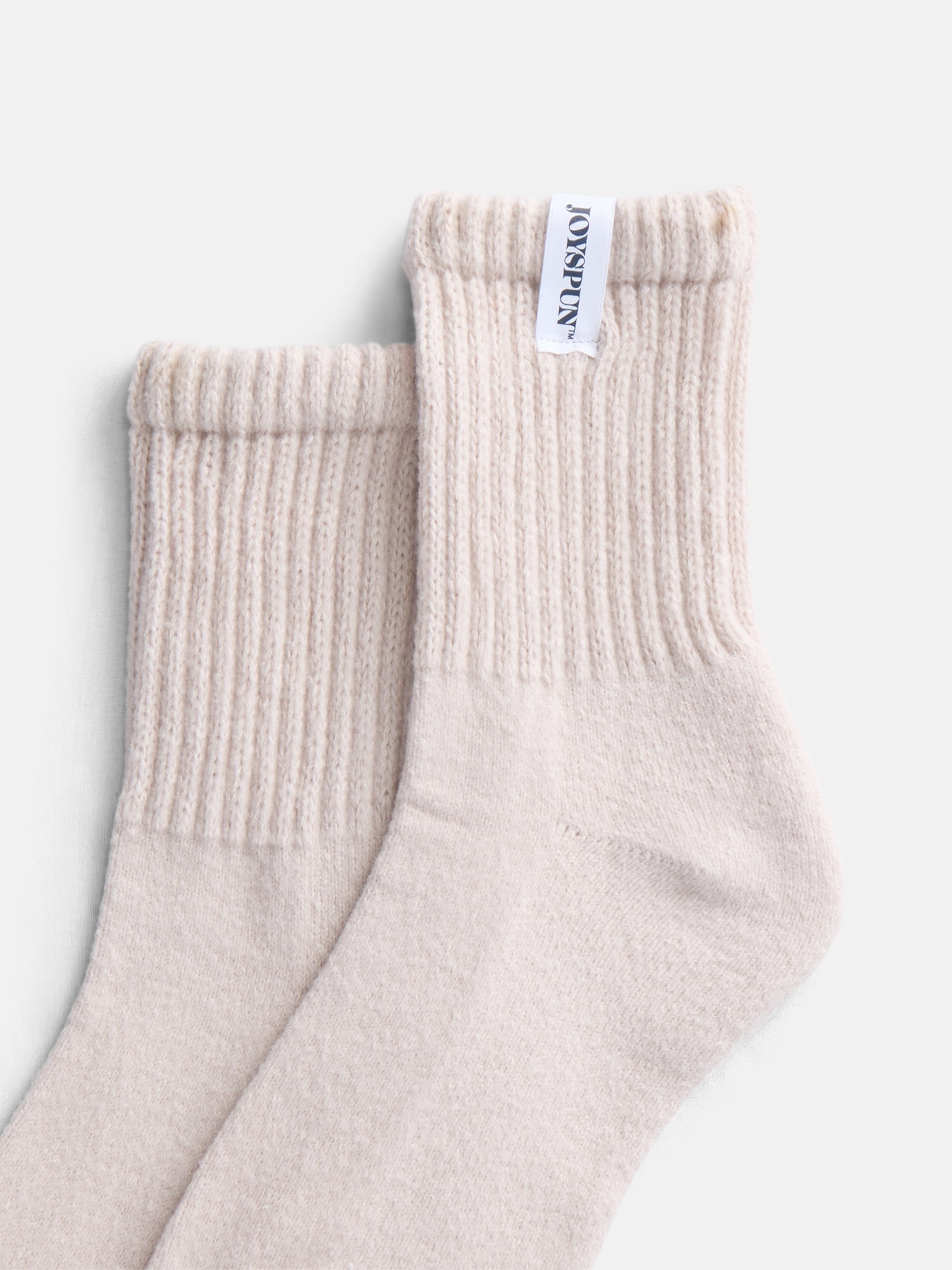 Joyspun Women's Comfort Slouch Ankle Socks, 3-Pack, Size 4-10