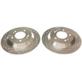 thumbnail image 2 of Power Stop Rear Pair of Drilled and Slotted Brake Rotor JBR1776XPR, 2 of 3