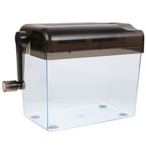 UPOUART Grey Manual Paper Shredder for Home and Office Use, Efficient Document Shredding Machine