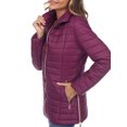 thumbnail image 5 of White Mark Women's Zip Up Puffer Coat, 5 of 5