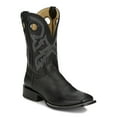 thumbnail image 2 of Tony Lama Mens Lars 11 Inch Embroidered Square Toe Cowboy  Mid Calf Boots, 2 of 5