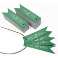 thumbnail image 3 of Inkdotpot Pack Of 50 Real Silver Foil Paper Tags Thank You From The New Wedding Favor Hang Tags, 3 of 6