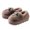 Coffee, variant on XIMIN Women's Mushroom Cute Cotton Slippers Lightweight Memory Foam Cartoon Fuzzy Plush Slippers Winter Warm Home Slippers Indoor Outdoor Shoes