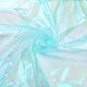 thumbnail image 1 of 4,3 yardas de tela de organza iridiscente cian, cinta de tela brillante mágica, tela de encaje de organza brillante, 1 of 9